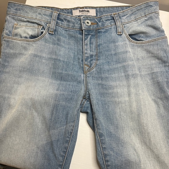 Baldwin The Rivington Mid Rise Peg Leg Crop Jean 29 - Picture 10 of 11